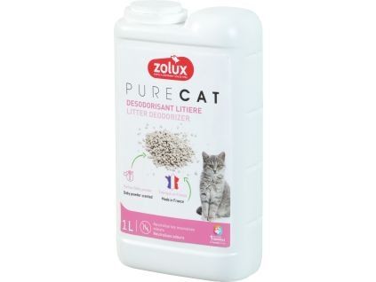 92377 1 deodorant purecat baby powder 1l zolux