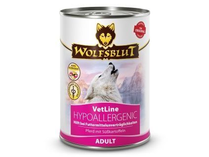 102385 konzerva wolfsblut dog vetline hypoallergenic 395g