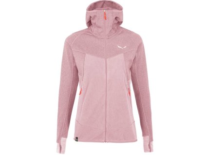 00 0000027389 salewa puez hybrid polarlite hooded fleece w pink zephyr melange damska outdoor mikina(1) 530x798