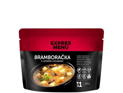Bramboračka s lesními houbami  karton (8 ks)
