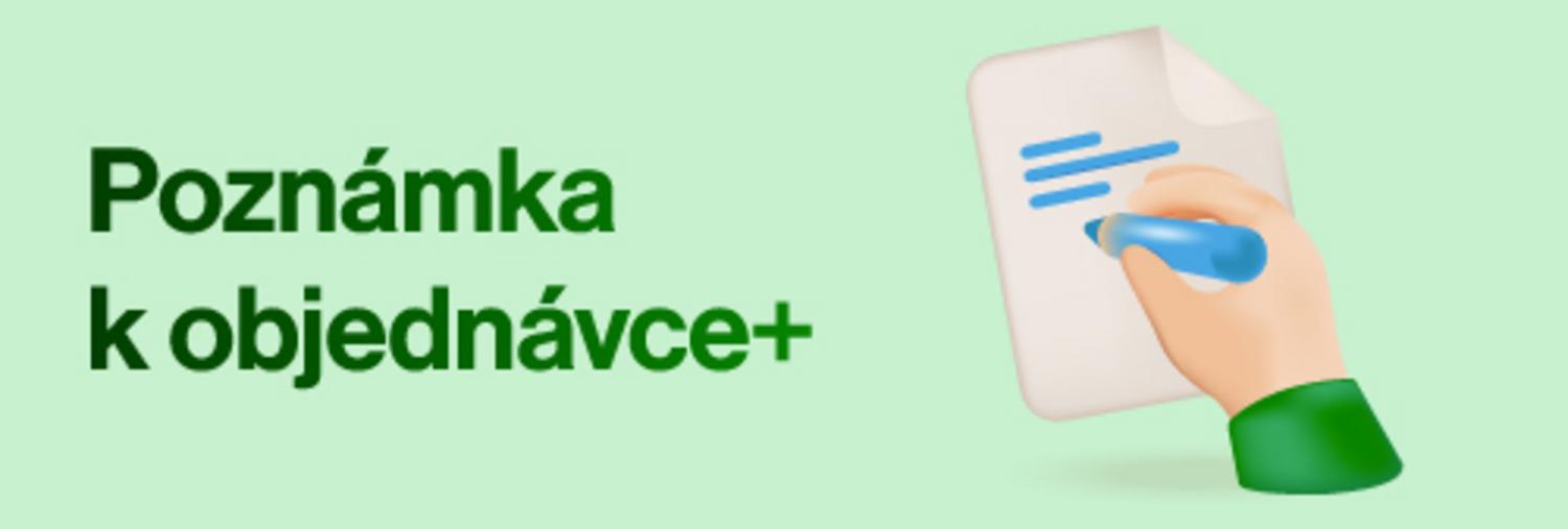 Poznámka k objednávce+