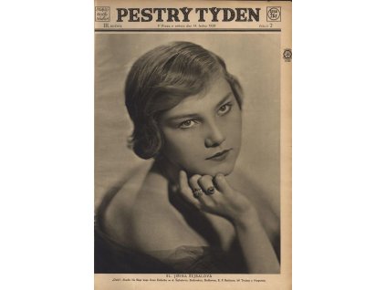 Ilustrovaný časopis Pestrý týden 1926 - 1945 (Provedení novin Dřevěná vazba (v tubusu))
