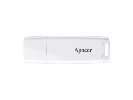 Apacer USB flash disk, USB 2.0, 64GB, AH336, bílý, AP64GAH336W-1, USB A, s krytkou