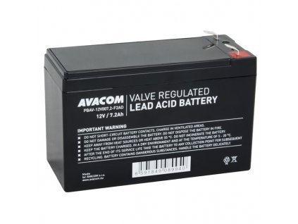 AVACOM baterie 12V 7,2Ah F2 DeepCycle (PBAV-12V007,2-F2AD)