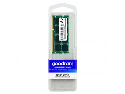 DRAM Goodram DDR3 SODIMM 8GB 1600MHz CL11 DR 1,5V