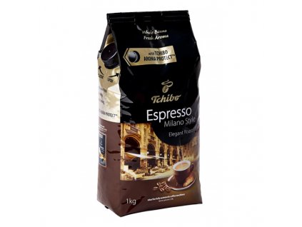 Káva zrnková, Tchibo, Espresso Milano Style, 1kg, sáček