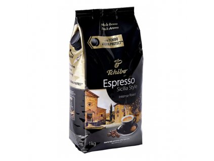 Káva zrnková, Tchibo, Espresso Sicilia Style, 1kg, sáček