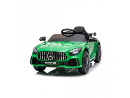 Elektrické autíčko Baby Mix Mercedes-Benz GTR-S AMG green