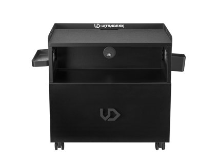 Ultradesk CRATE univerzální skříňka, černá