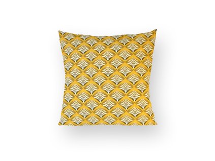 GADEO dekorační povlak na polštář VĚJÍŘE žluté (Rozměr 30x30 cm)