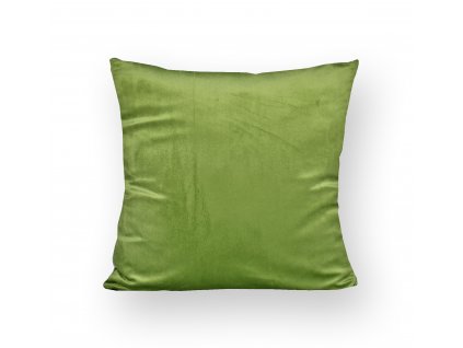 GADEO dekorační povlak na polštář VELVET zelená (Rozměr 30x30 cm)