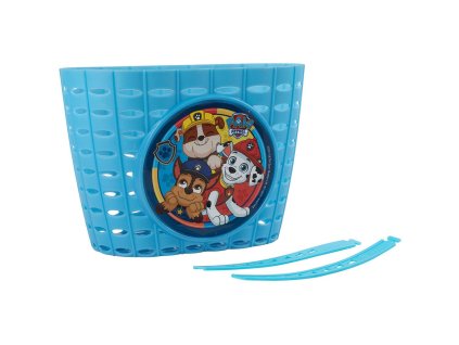 Dětské košík na kolo Paw Patrol modrý