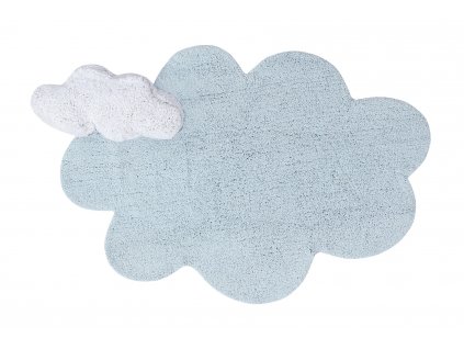 Bio koberec kusový, ručně tkaný Puffy Dream
