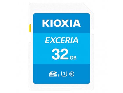 Kioxia Paměťová karta Exceria (N203), 32GB, SDHC, LNEX1L032GG4, UHS-I U1 (Class 10)