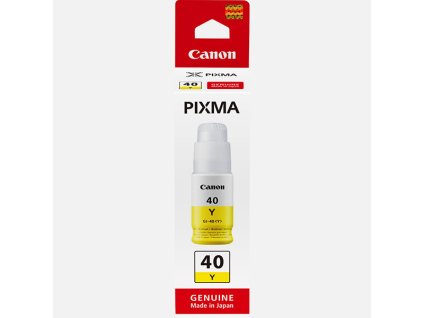 Canon originální ink GI-40 Y, 3402C001, yellow, 7700str., 70ml