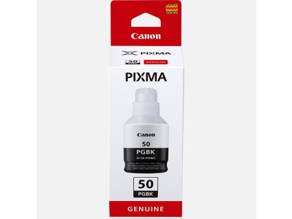 Canon originální ink GI-50 PGBK, 3386C001, black, 6000str., 170ml