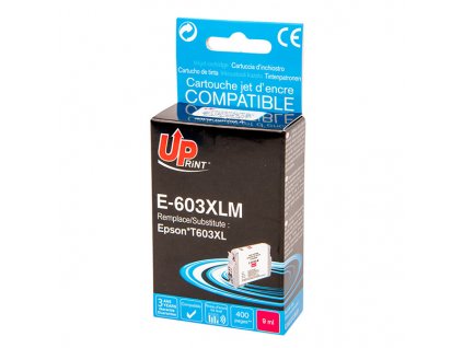 UPrint kompatibilní ink s C13T03A34010, 603XL, E-603XLM, magenta, 400str., 9ml