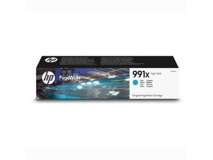 HP originální ink M0J90AE, HP 991X, cyan, 16000str., 193ml, HP HP PageWide Pro 750dw, MFP 772dn, MFP 777z
