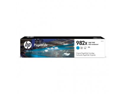 HP originální ink T0B27A, HP 982X, cyan, 16000str., high capacity, HP PageWide Enterprise Color 765, 780, 785