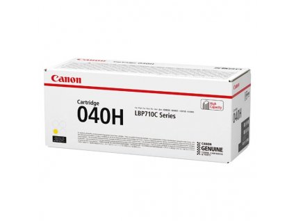 Canon originální toner 040H, yellow, 10000str., 0455C001, 0455C002, high capacity, Canon imageCLASS LBP712Cdn,i-SENSYS LBP710Cx, L