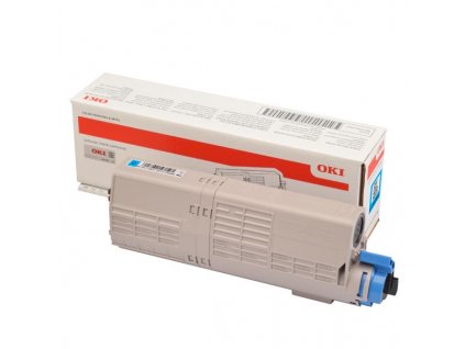 OKI originální toner 46490607, cyan, 6000str., OKI C532, MC573, O