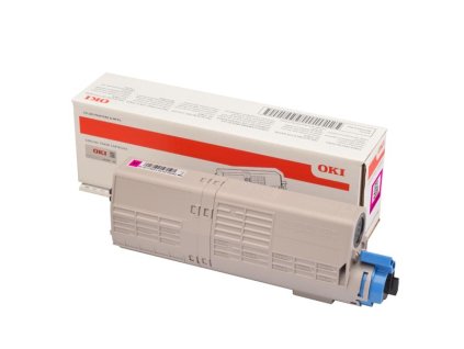 OKI originální toner 46490606, magenta, 6000str., OKI C532, MC573, O