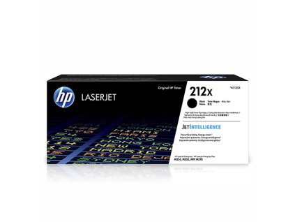 HP originální toner W2120X, black, 13000str., HP 212X, High Yield, HP Color LaserJet Enterprise M555dn, M555x, M554dn, O