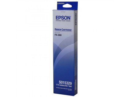 Epson originální páska do tiskárny, C13S015329, černá, Epson FX 890