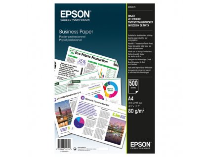 Xerografický papír Epson, Business Paper A4, 80 g/m2, bílý, 500 listů