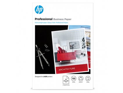 HP PROF, papír, lesklý, bílý, A4, 200 g/m2, 150 ks, 7MV83A, nespecifikováno