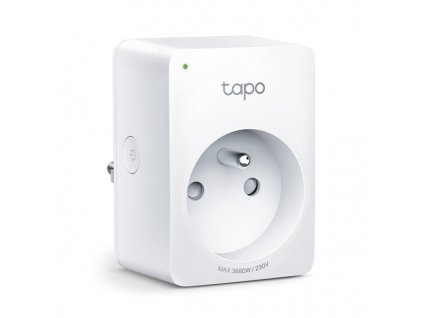 Chytrá zásuvka Tapo P110 220-240 V 50/60 Hz, dle dosahu WiFi, MAX.3680W, bílá, TP-LINK, dálkové ovládání, měření spotřeby, ovládán