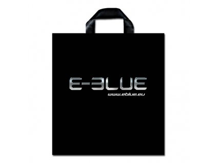 E-Blue igelitová taška, 46x50 cm, 100-pack