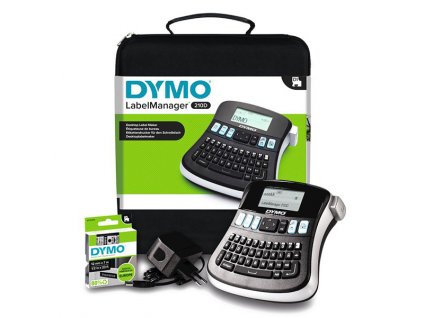Tiskárna samolepicích štítků Dymo, LabelManager 210D, s kufrem