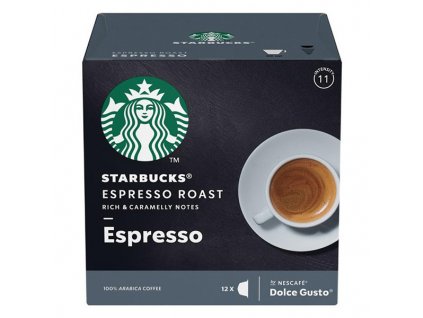 Kávové kapsle Starbucks espresso, roast, 3x12 kapslí, velkoobchodní balení karton