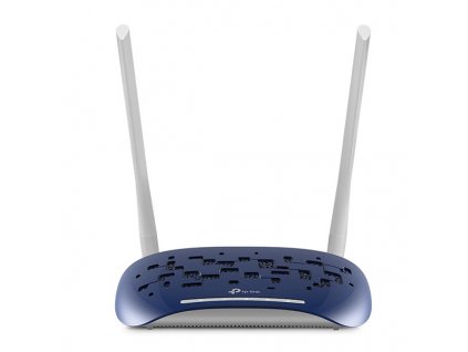 TP-LINK modem s routerem TD-W9960 2.4GHz, IPv6, 300Mbps, externí pevná anténa, 802.11n, VDSL/ADSL, rodičovská ochrana, přepěťová o