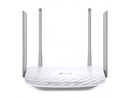 TP-LINK router Archer C50 2.4GHz a 5GHz, přístupový bod, IPv6, 1200Mbps, externí pevná anténa, 802.11ac, rodičovská kontrola, síť