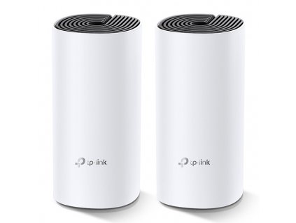 TP-LINK Wifi Mesh kit Deco M4(2-pack) 2.4GHz a 5GHz, přístupový bod, IPv6, 1200Mbps, integrovaná anténa, 802.11ac, 2Pack,síť pro h