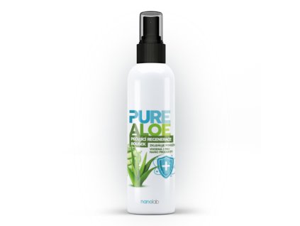 Regenerace PURE ALOE na roušky a respirátory, 100ml, Nanolab