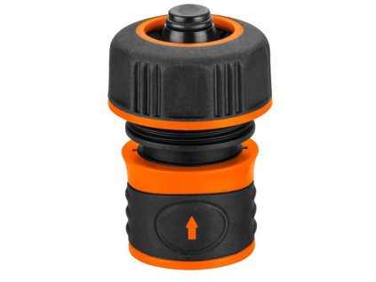 NEO TOOLS rychlospojka s funkcí STOP materiál plast, 3/4", oranžovo-černá, 15-723