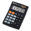 Eleven Kalkulačka SDC022SR, černá, stolní, desetimístná, duální napájení