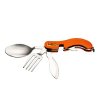 Neo Tools Multifunkční nástroj, hliník, 100mm, 3v1, nůž, vidlička, lžička