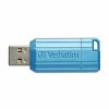 Verbatim USB flash disk, USB 2.0, 128GB, Store,N,Go PinStripe, modrý, 49461, pro archivaci dat