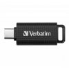 Verbatim USB flash disk, USB-C, 128GB, Store ,n, Go USB-C, černý, 49459, pro archivaci dat