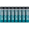 Baterie alkalická, AAA, 1.5V, Sencor, folie, 8-pack