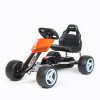 Dětská šlapací motokára Go-kart Baby Mix Speedy červená