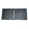 Box na 1 ks CD, měkký plast, černý, tenký, 5.2 mm, 200-pack, cena za 1 ks