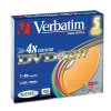 Verbatim DVD+RW, Colour, 43297, 4.7GB, 4x, slim box, 5-pack, bez možnosti potisku, 12cm, pro archivaci dat