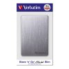 Verbatim externí pevný disk, Store,n,Go ALU Slim, 2.5", USB 3.0, 1TB, 53662, vesmírné šedý