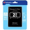 Verbatim externí pevný disk, Store N Go, 2.5", USB 3.0 (3.2 Gen 1), 2TB, 53177, černý