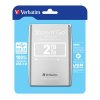 Verbatim externí pevný disk, Store N Go, 2.5", USB 3.0 (3.2 Gen 1), 2TB, 53189, stříbrný